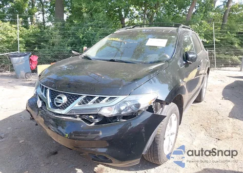 2014 Nissan Murano Sl z USA, uszkodzony, nr VIN JN8AZ1MW9EW528305
